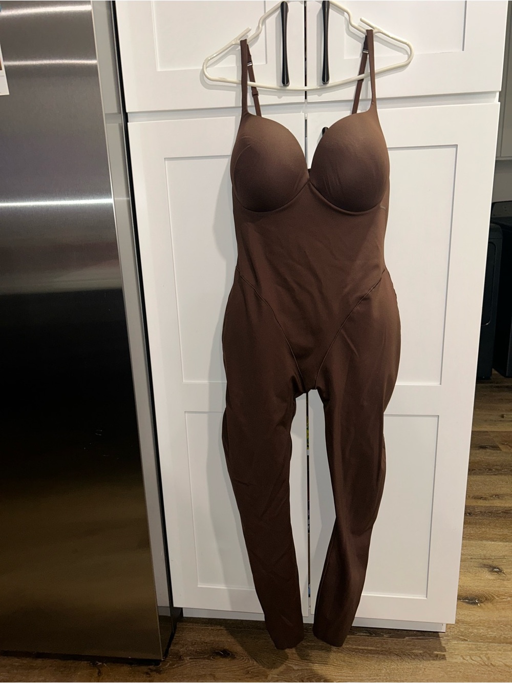 Skims catsuit Sculpting Full-Body Shaping Suit in Chocolate Brown